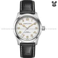 HAMILTON H70405710 Unisex Watch KHAKI FIELD MURPH Automatic 38mm Leather Strap White Black *Original