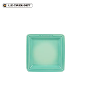 French Le Creuset ceramic square plate dessert plate 21cm