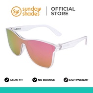 Sunday Shades Fizzy Fantasy Asian Fit, Bounce Free Unisex Sunglasses. Shades for Running, Kayaking, 