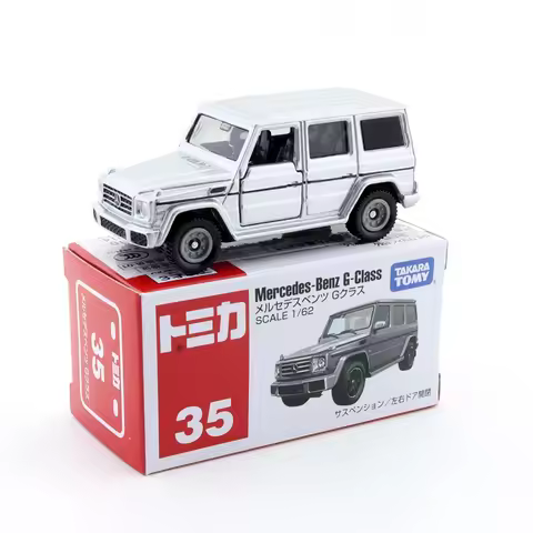 TAKARA TOMY Tomica Diecast No.35 Mercedes-Benz G Class Diecast Automotive Model Ornaments Cas Toys G
