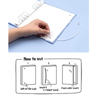 ♞,♘Lucalab A5 25R Composition Hard Cover Ring Binder Photocard Binder
