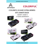 COLORFUL iGame GeForce NVIDIA RTX 5060 TI ULTRA / ULTRA W OC 16GB GDDR7 Graphic Card VGA