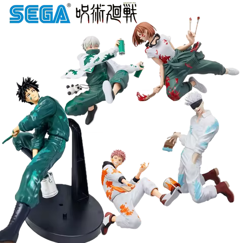 5 kinds In Stock 16cm Jujutsu Kaisen GRAFFITI BATTLE Fushiguro Megumi Kugisaki Nobara Panda Gojo Sat