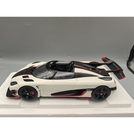 [Ready Stock] AUTOart AUTOart 1/18 KOENIGSEGG ONE: 1 KOENIGSEGG ONE: 1 (White) ABS Plastic Car Simul