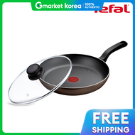 Tefal | Induction Light Cook Frying Pan 28cm + Glass Lid 28cm