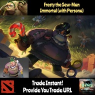 Dota2 Pudge (Persona) Frosty the Sew-Man Immortal