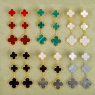 Van Cleef & Arpels v Home Classic alhambra Series Golden Large Small Three-leaf Clover Natural Stone