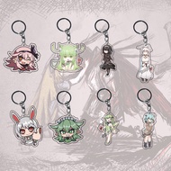 GANTUNGAN Black soul Keychain - prickett 01-Marry Sue-miranda-mock turtle-Node - Keychain - Key Chai