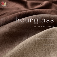【SM CURTAIN】 HOURGLASS 290CM BLACKOUT CURTAIN FREE HEIGHT ALTERATION HOOKS & RINGS WINDOW & SLIDING 