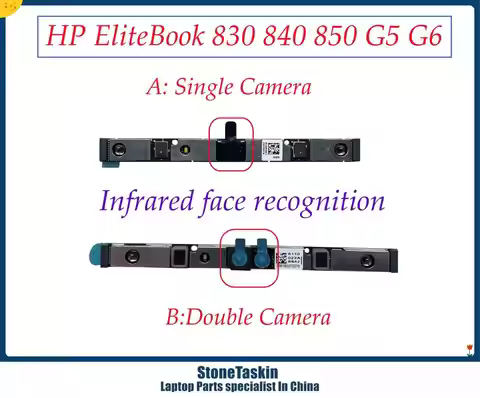 StoneTaskin For HP EliteBook 830 840 850 730 740 750 G5 G6 835 845 855 735 745 755 G5 G6 IR Camera W