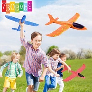 730Baby Kids Hand Throw Flying Glider Plane Toy Foam Aeroplane Model Big 48cm Outdoor Sports Toys fo