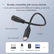 pri PVC Power Connector Cable DC35135 DC5521 Female Connectors Option Durability