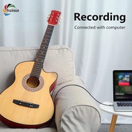 [chulisia] 1/4 Inch TS to 3.5mm TRS Cable, Heavy Duty Copper Shell 6.35mm 1/4 Inch Male to