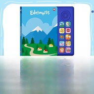 Baby Sound Book ABC Song English Enlightenment Book SSS Music Book with Lyrics Audio Book for Childr