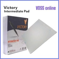 ❁ ∆ ❂ [2 PADS] Victory Intermediate Pad Paper 80 leaves