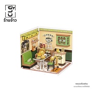 M&G SHOP | โมเดลบล็อกสร้างร้านหม้อไฟหมุน Panda ของ Super World