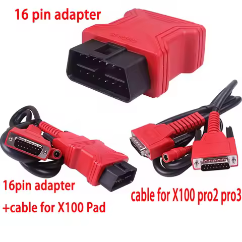 XTOOL OBD2 Universal 16 PIN Adapter X100 Pro Main Cable Connector Diagnostic Cable For X100 Pad2/ PA