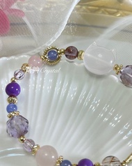 妙妙貓 粉晶貓咪