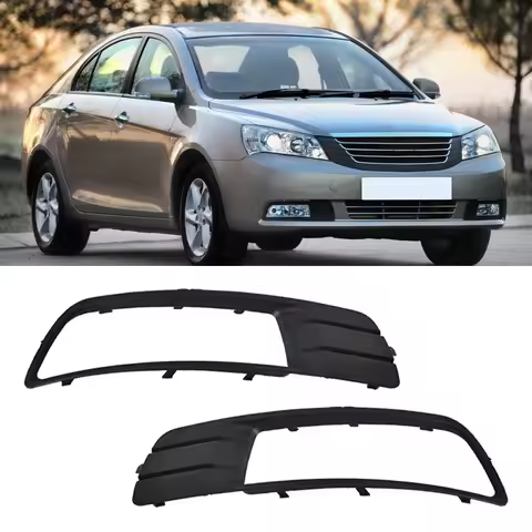 Car Front Bumper Fog Light Foglamp Frame Cover Cap For Geely Emgrand 7 EC7 EC718 715 2009 2010 2011 
