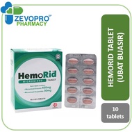 HEMORID MICRONISED TABLET 1X10'S (EXP:4/2026)