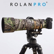 ROLANPRO Lens Coat For Nikon Z 180-600mm F/5.6-6.3 VR Waterproof Protective Case Camouflage Rain Cov