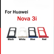 For Huawei Nova 3i Sim Card Tray Sim Card Slot Holder Card Holder Reader SD Slot Adapter Replacement