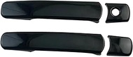 Door Handle Cover for Infiniti G37 Coupe Convertible IPL 2008-2013, Black 1 Pair Car Exterior Door H