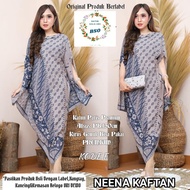 Dress Kaftan Paris Asimetris. Kaftan Paris Premium Solo Termurah. Kaftan Batik Seragam. Bisa Cod. Ka