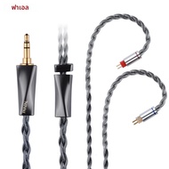 FAAEAL หูฟังเปลี่ยนสาย 0.78 มม./QDC/S/C Pin อัพเกรดสายหูฟังสําหรับ TANGZU WANER KZ Castor D-Fi BLON 