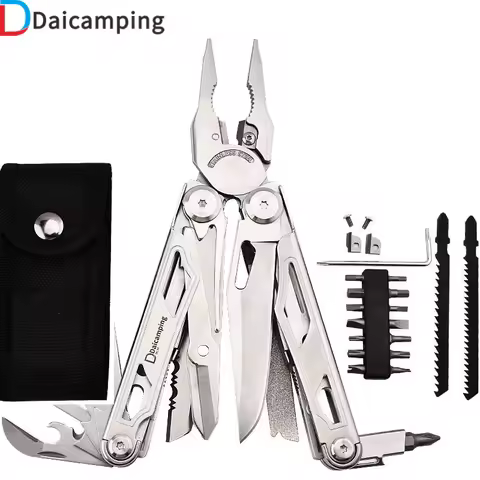 Daicamping DL301 DL30 Replaceable Part Multi Hand Tools Set Multi-tools Folding Knives EDC Survival 