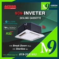 [MIGA] ASCON Non-Inverter Ceiling Cassette / Air Conditioner R32 WiFi (A3CK20FF/A3CK25FF/A3CK30FF