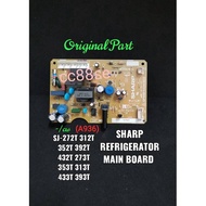 SHARP REFRIGERATOR MAIN PCB BOARD ORIGINAL PART B355  SJ-272T, 312T, 352T, 392T, 432T SJ-273T, 313T, 353T, 393T, 433T