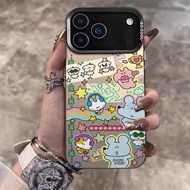 Casing iPhone 11 12 13 14 15 16 17 Pro Max Creative Silicone Shockproof Case For iPhone 13PM,16PM,15