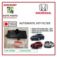 HONDA CITY T9A GM6 JAZZ T5A GK5 HRV T7A AUTOMATIC ATF FILTER 25420-5T0-003