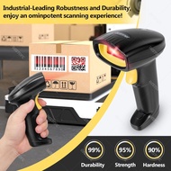 Handheld QR Code Reader Bluetooth Scanner Barcode Scanner 1D 2D Barcode Reader (Wired/Wireless)