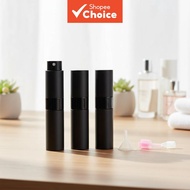 8ML Refillable Perfume Spray Bottle, Portable & Leakproof, Empty Cologne Atomizer (Black, Set of 3) 