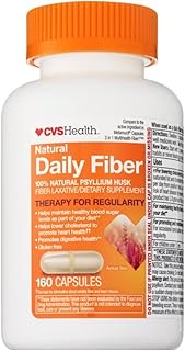 CVS Health Natural Daily Fiber Capsules (160 Capsules)
