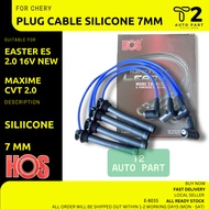T2 PLUG CABLE CHERY EASTER ES 2.0 16V NEW MAXIME CVT 2.0 7MM SILICONE 1SET