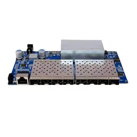 8 *10-gigabit SFP+ ports L3 Managed Network Switch Support DHCP and Dynamic Routing Support VLAN div
