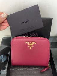 Prada Wallet 正品皮革短銀包 有盒齊包裝