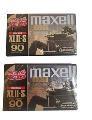 XLII-S 90 Minutes High Bias Cassette Tape (2 Pack) Maxell XLII-S 90 Minutes High Bias Cassette Tape 