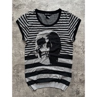 Vintage Y2K Hysteric Glamour Skull T-Shirt