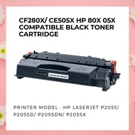CF280X/ CE505X  HP 80X  05X COMPATIBLE BLACK TONER CARTRIDGE