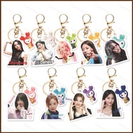 YT3 TWICE Acrylic Keychain Gift For Girls Bag Pendant Chae Young DaHyun Mina Sana Momo Tzuyu NAYEON 