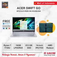 Acer Swift Go SFG14-41-R3ZH NX.KG3SN.004 AMD Ryzen 7-7730U/16GB LPDDR4X/512GB SSD/14.0 FHD IPS/WIN11
