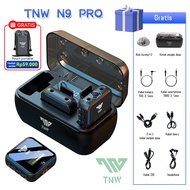 TNW N9 Pro Wireless Microphone Clip On Mic Hp dan Kamera Lavalier Mikrofon untuk Live Vlog Tiktok Youtube