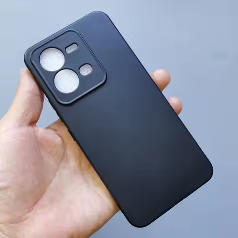 Luxury Original Shockproof Matte Case Coque for VIVO X80 Lite soft TPU Cover for VIVO X80Lite Silico