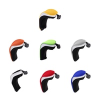 [trdfdv] 2x Mesh Golf Hybrid UT Club Head Cover Headcover Tag 2, 3, 4, 5, 7, X Gray