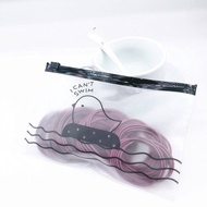 100 Pieces Superb 100Pcs/Bag Women Rubber Bands / Korean Elastic Hair Bands / Solid Color Popular Ha