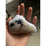 Stuffed meme keychain